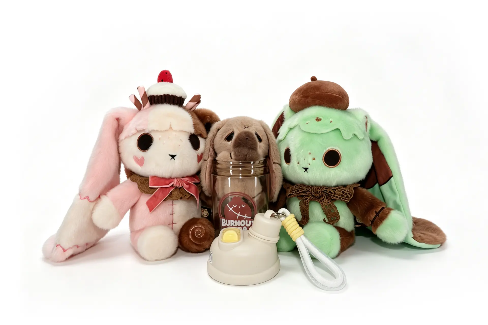 Plushie Dreadfuls Release Super Sweet Ice Cream Themed Rabbits