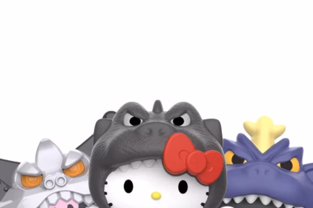 Mcdonalds hello kitty godzilla