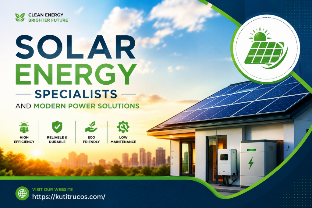 Solar Energy Specialists and Modern Power Solutions