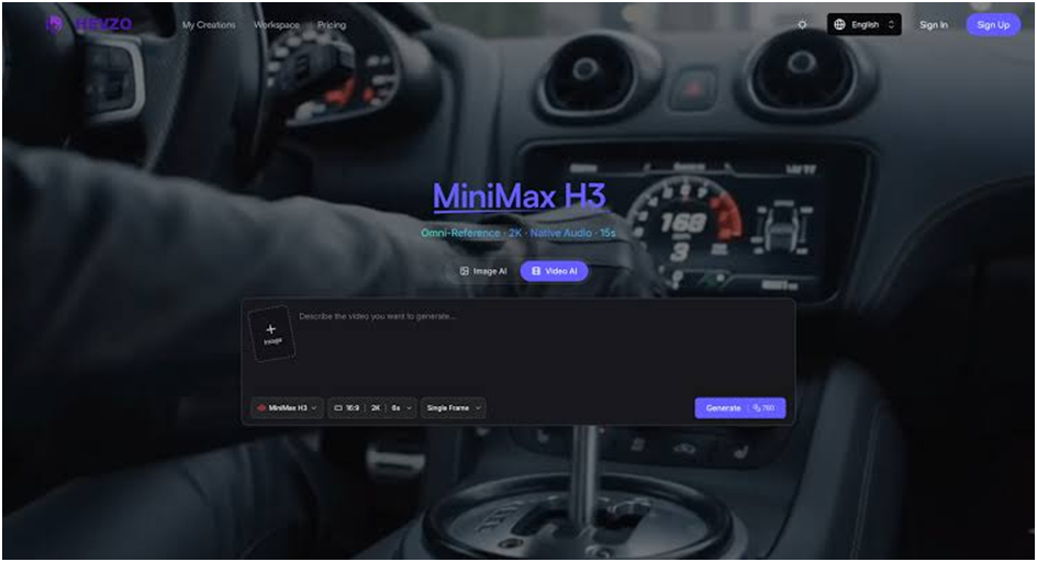 MiniMax H3: 이미지·영상 생성을 하나로 통합한 올인원 AI 창작 플랫폼